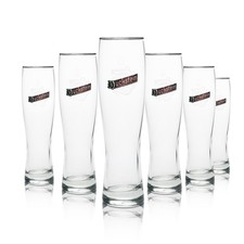 6x Duckstein Bier Weizen Glas