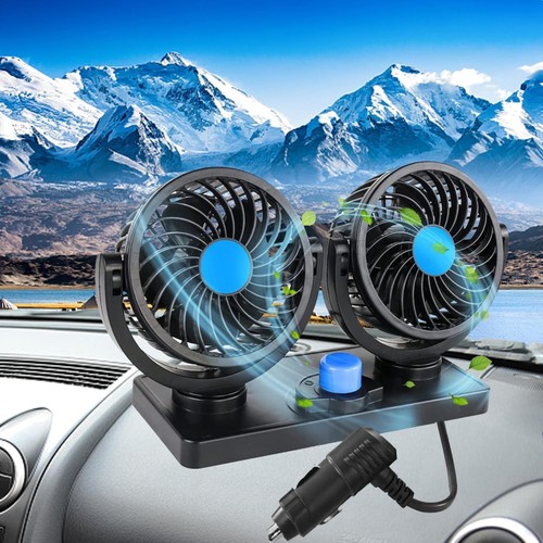 Auto ventilator 12v doppelkopf - ventilator,