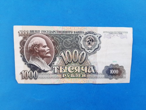 1000 rubles russland - x,