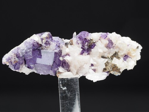 Fluorit calcit arsenopyrit - calcit,,