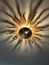 s.luce Diator L Handgeschmiedete Sonne Rost- & Goldfarben