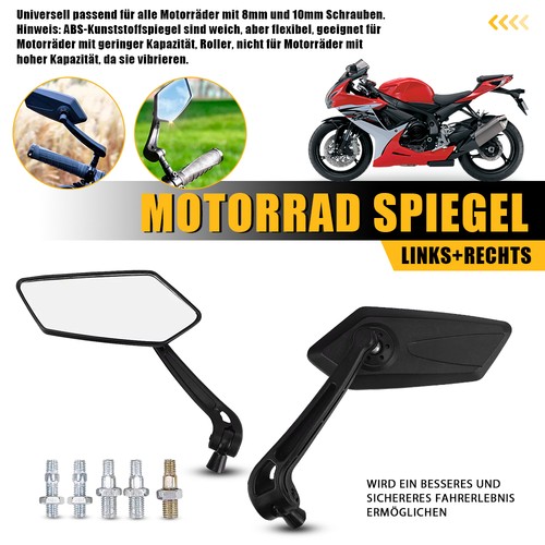 Paar motorrad spiegel m10 - motorrad,