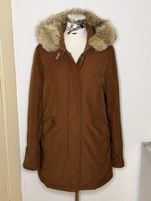 Woolrich Arctic Parka rost braun Jacke Mantel Coat Echtfell XXL (XL 42 44)