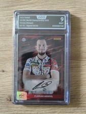 Panini PDC FLORIAN HEMPEL  Auto 06/50 AOG 9