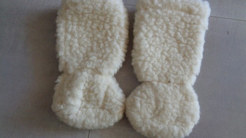 Lammfell baby schuhe - lammfell,