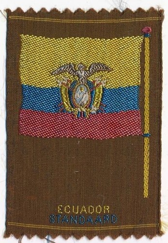 Fahne von ecuador - (flagge),