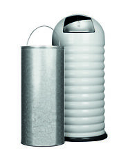 Abfallbehälter LUNA PUSH , Mülleimer modern, Müllsammler, Abfalleimer