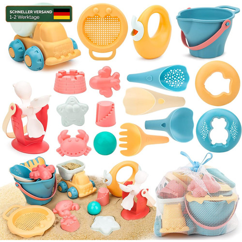 Sandspielzeug set stück - sandspielzeug, 17