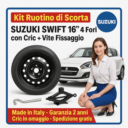 Suzuki swift 4 loch - 16", 4-loch