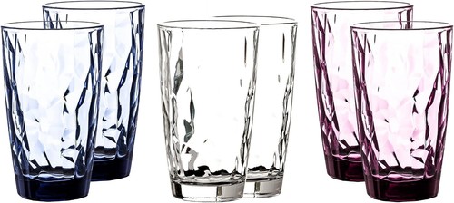 Bormioli rocco diamond - rocco, bunte