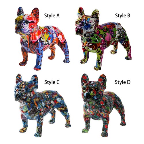 Bulldog statue resin - statue,