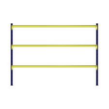 Weitspannregal mit 3 Ebenen