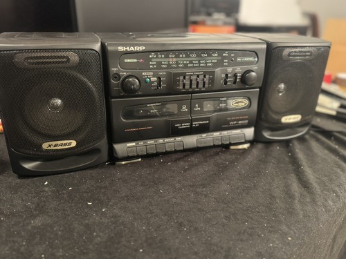 Sharp 900 boombox - wf-900,