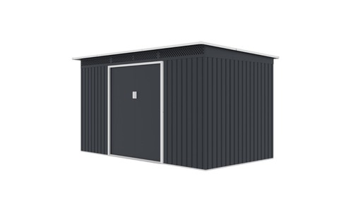 Metall gartenhaus 340x206cm - metall,