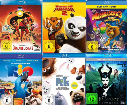 Auswahl blu ray kinder und - auswahl, kinder-