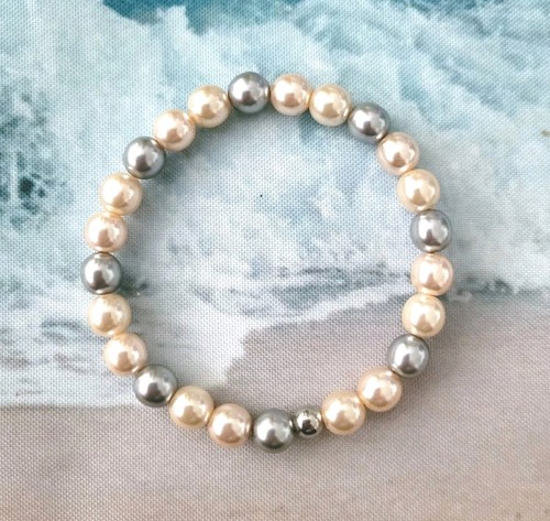Mallorca perlen 8mm armband - mallorca,