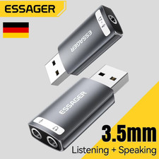 Essager Externe USB Soundkarte