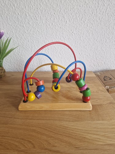 Holzspielzeug motorikschleife - holzspielzeug,