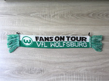 VfL Wolfsburg Autoschal grün/weiß Fans on Tour Auto Car Fanschal ca. 65 cm lang