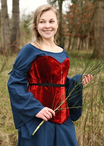 Hochwertige corsage aus samt - corsage,