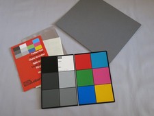 Jobo Farbtest Tafel Farbtafel Delta 1 Graukarte