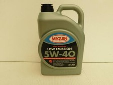 5,84€/l Meguin Megol Motorenöl Low Emission SAE 5W-40 5 L VW MB Ford 