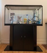 Aquarium Set mit sehr viel Zubehör 100x40x50, u.a. Unterschrank 