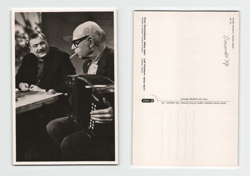 Postkarte berühmte dänen - berühmte,