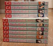 Fruits Basket Manga Lot of 10 book Volumes Tokyopop by Natsuki Takaya - VGC
