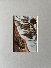 Aquarellgemälde Herbst