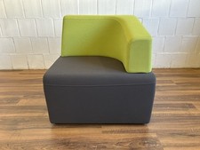 Steelcase B-Free hochwertige Loungesessel grün grau 77x80cm 