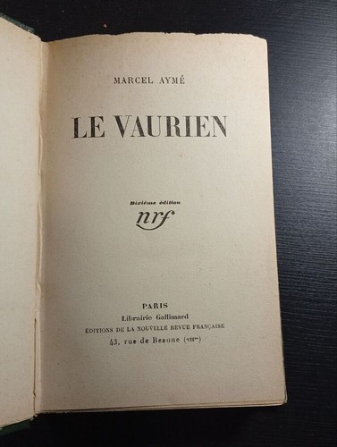 Vaurien marcel aymé - |,
