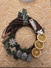 ✨ Handgemachter Adventskranz