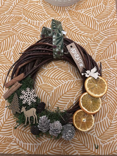 Handgemachter adventskranz - ✨,