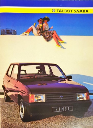Talbot samba prospekt - talbot,