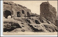BLANKENBURG ~1910/20 Regenstein Burg Turm Bergfried alte Postkarte