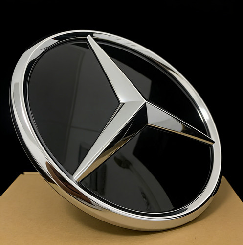 Frontgrill logo chrom - logo,