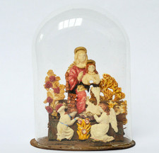 Kleines Eingericht Glaskuppel