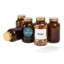 Braungläser Apothekerdose