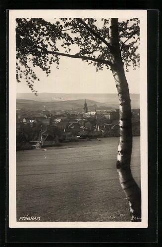 Ansichtskarte pribram - ansichtskarte,