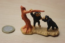 Schimpanse mit Baum Schimpansen Baby new-ray Wildlife Wildtiere Figur rar