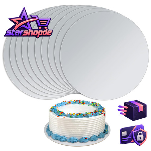 Tortenplatte pappe rund 20cm - tortenplatte,