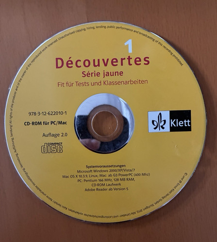 Decouvertes serie jaune - jaune, 1