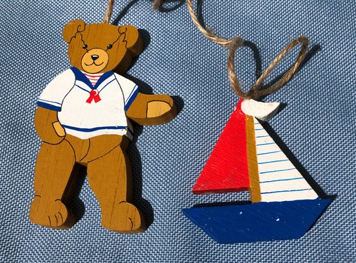 Schönes kleines deko - schönes, schiff