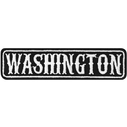 Aufnäher washington biker - aufnäher,
