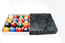 Pool Billard Kugeln Kugelset Pool-Design 52,4 mm Kugelsatz Snooker Sondergröße !