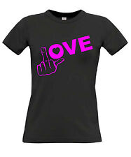 Fuck Love T-Shirt Fun Shirt neu mycultshirt XS S M L XL XXL Party Girly Single 