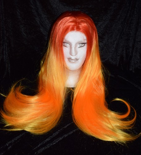 Lace front wig - front, rot