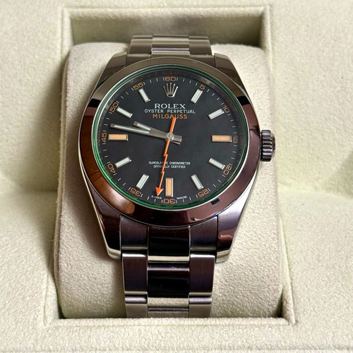 Rolex milgauss 40mm black - rolex,