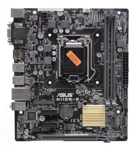 Asus h110m intel h110 - asus, h110m-r/c/si